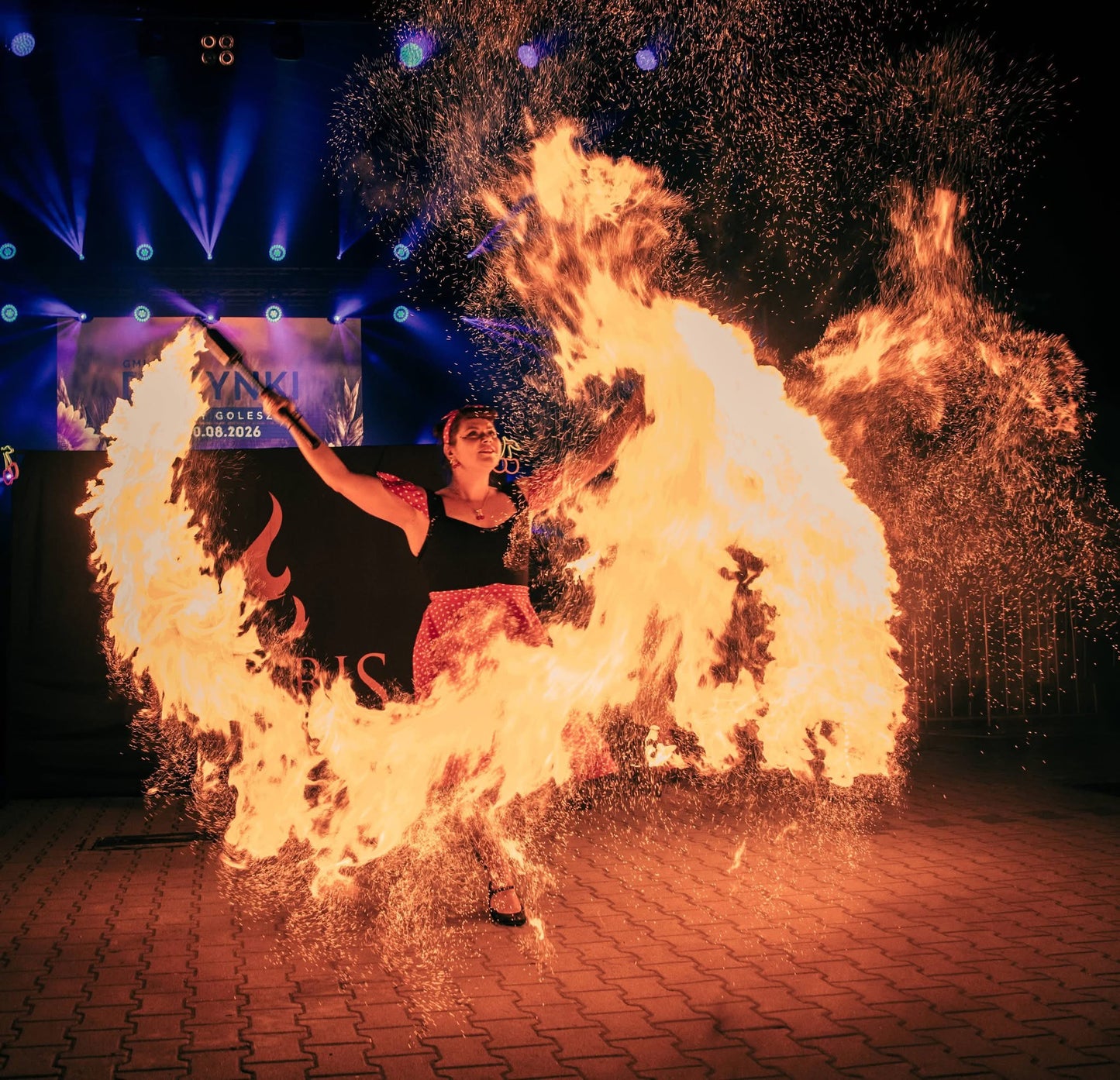 Dragon Lycopodium Fire Torch