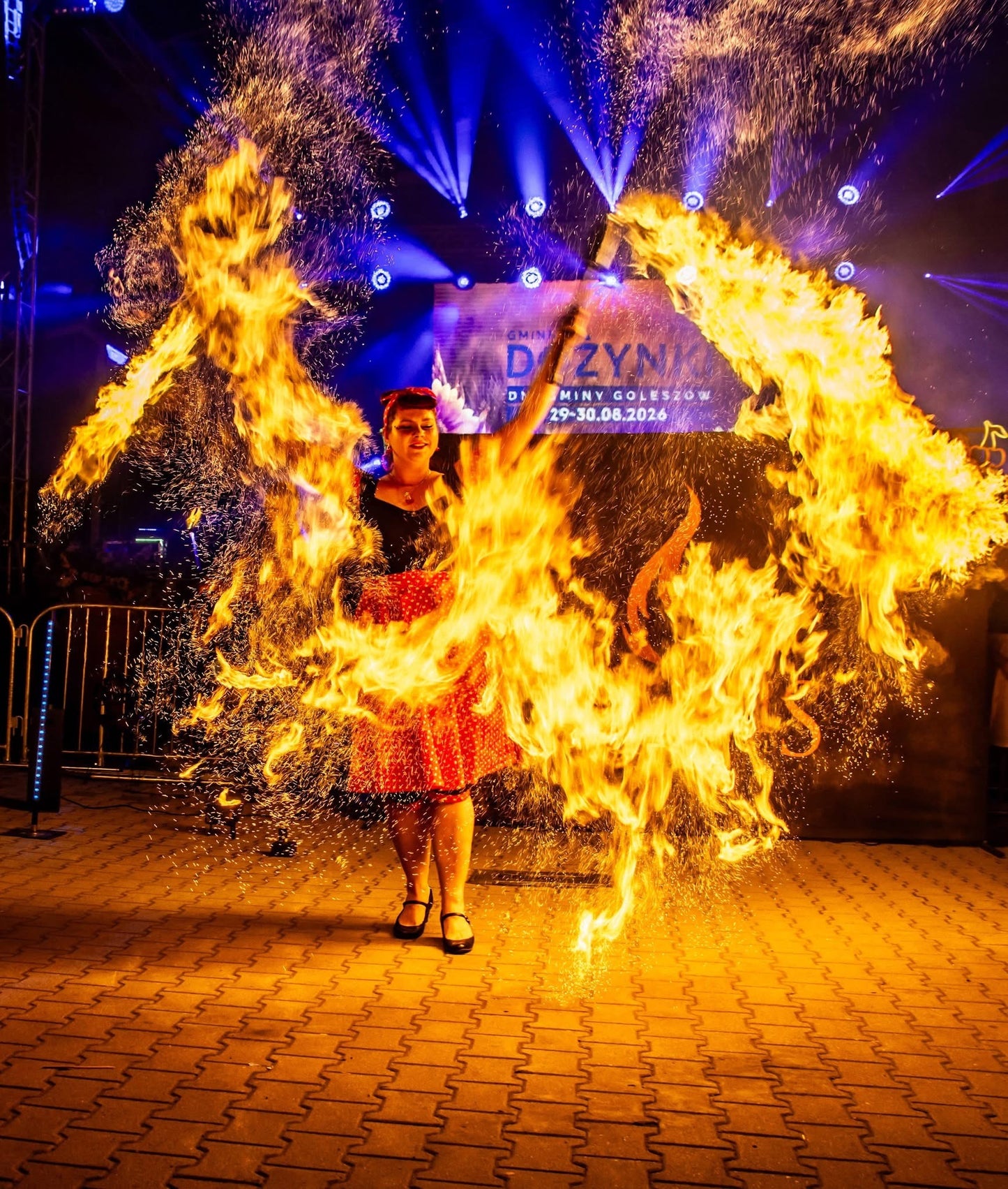 Dragon Lycopodium Fire Torch