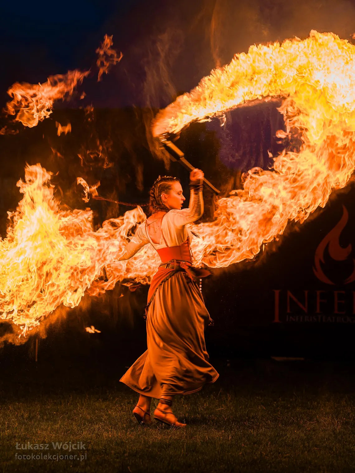 Dragon Lycopodium Fire Torch