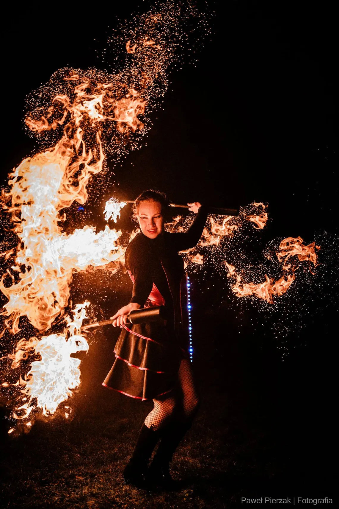Volcano Lycopodium Fire Torch - Premium