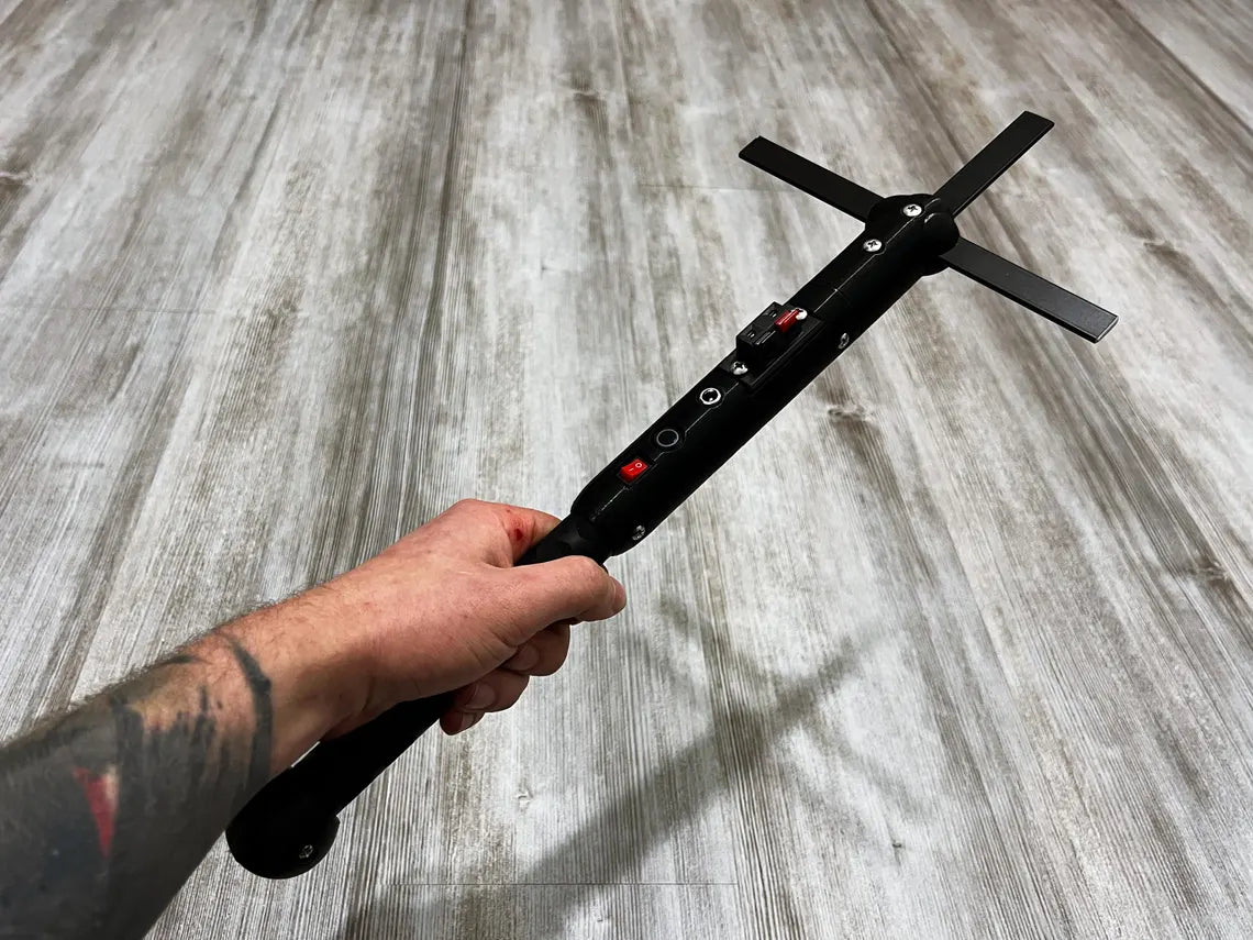 Pyrotechnic Cross Torch