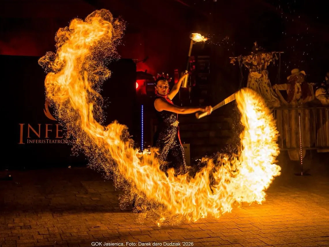 Volcano Lycopodium Fire Torch - Premium